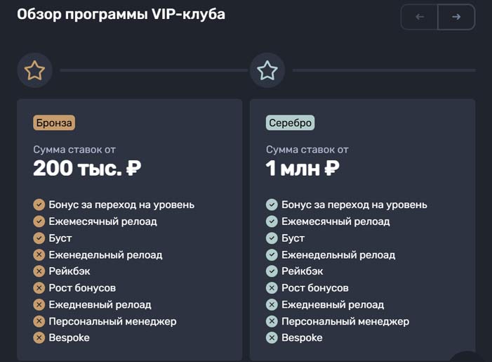 Бонусная система